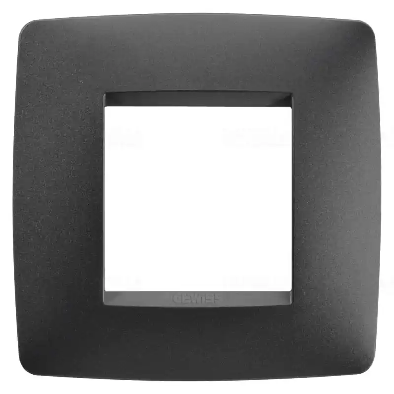 Prémium Chorus ONE matt fekete 1-es keret (2 modul) GW16122VN Gewiss