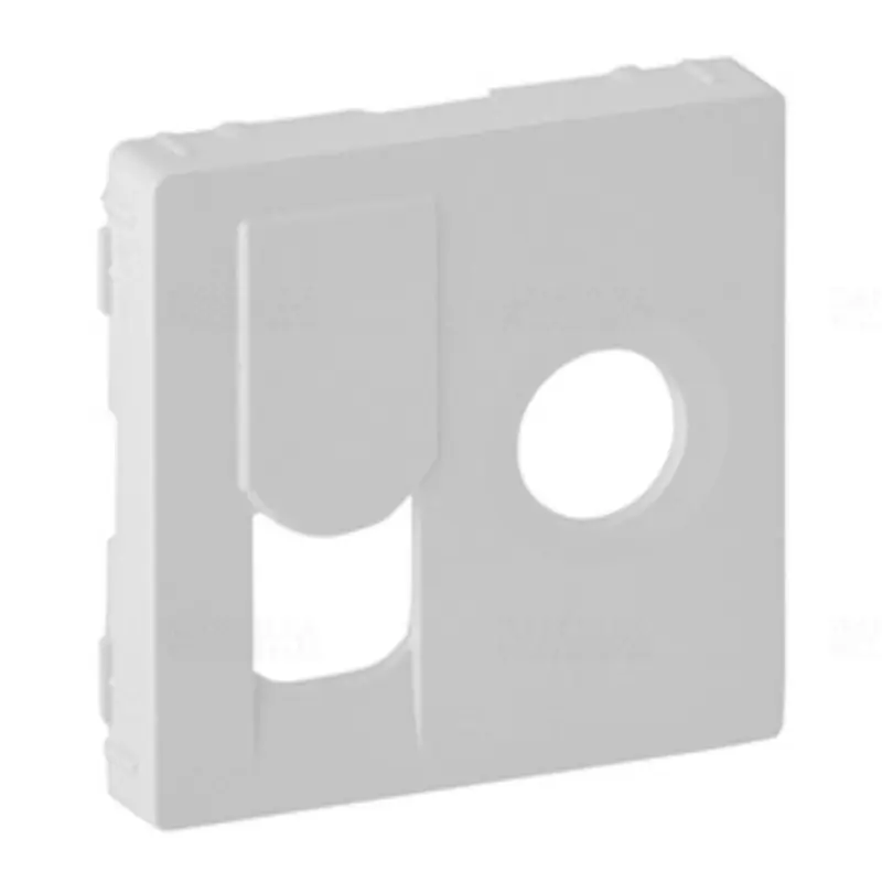 Legrand 754830 Valena Life TV+RJ45 UTP Cat6 aljzathoz burkolat, fehér Eredeti