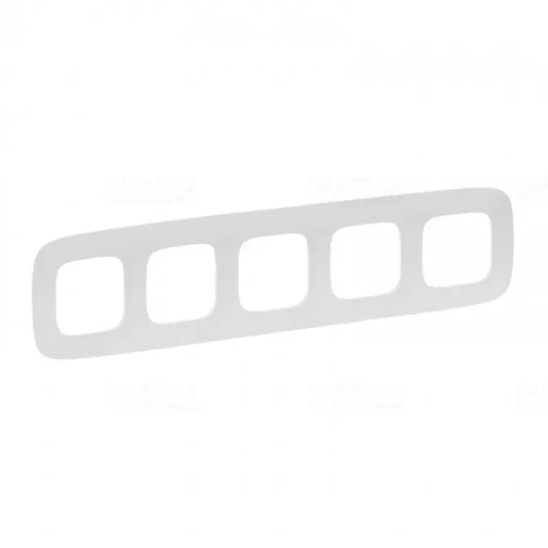 Legrand 754305 Valena Allure 5-ös keret, tetszőleges, fehér Ingyenes szállítás