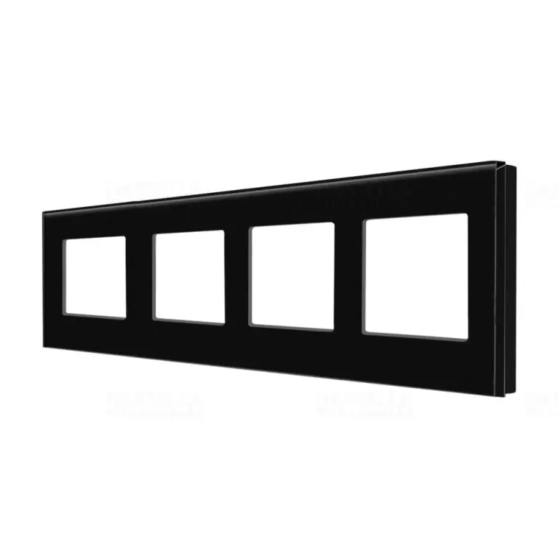 Gyors szállítás LUXION üveg keret, 4-es fekete LX-M1-4FB