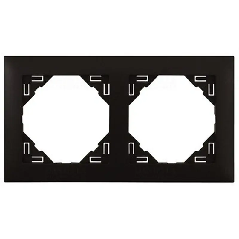 90920 TPM AQUARELLA 2-es keret,fekete, Elko Ep Kiváló minőség