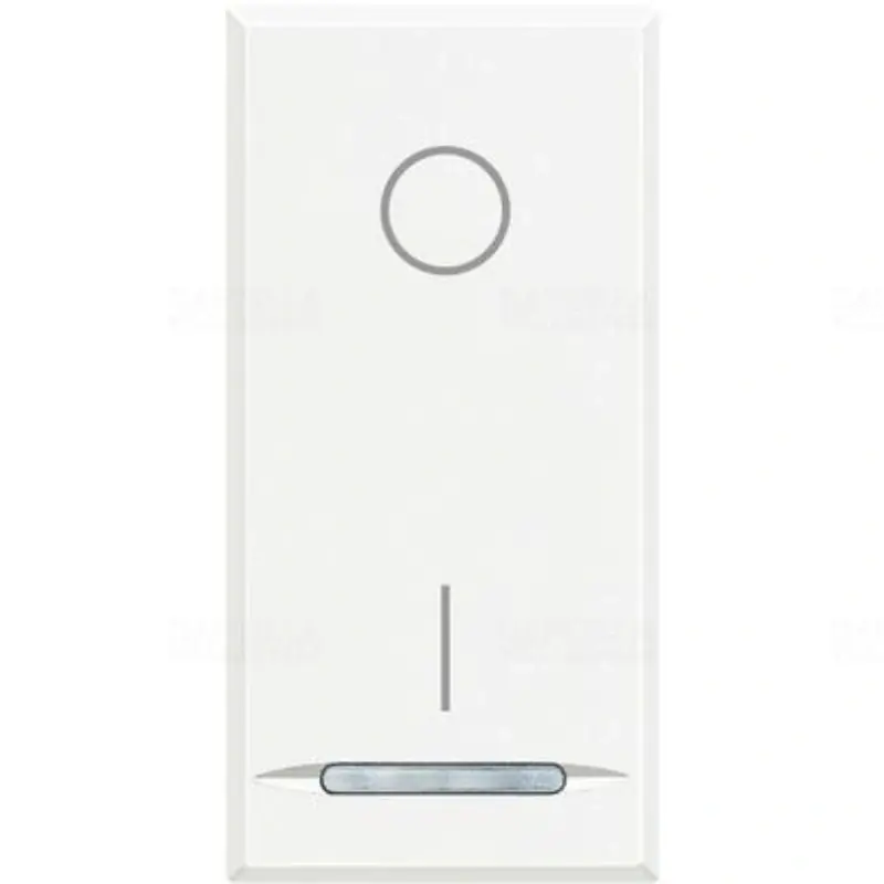 BTICINO Axolute kétp. kapcs. 1 modulos, hófehér HD4002 Vedd meg most