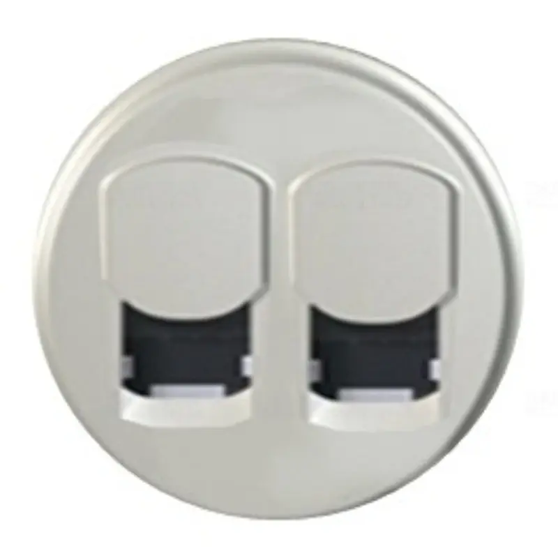 Legrand 068552 Céliane 2xRJ45 burkolat, titán Ingyenes szállítás