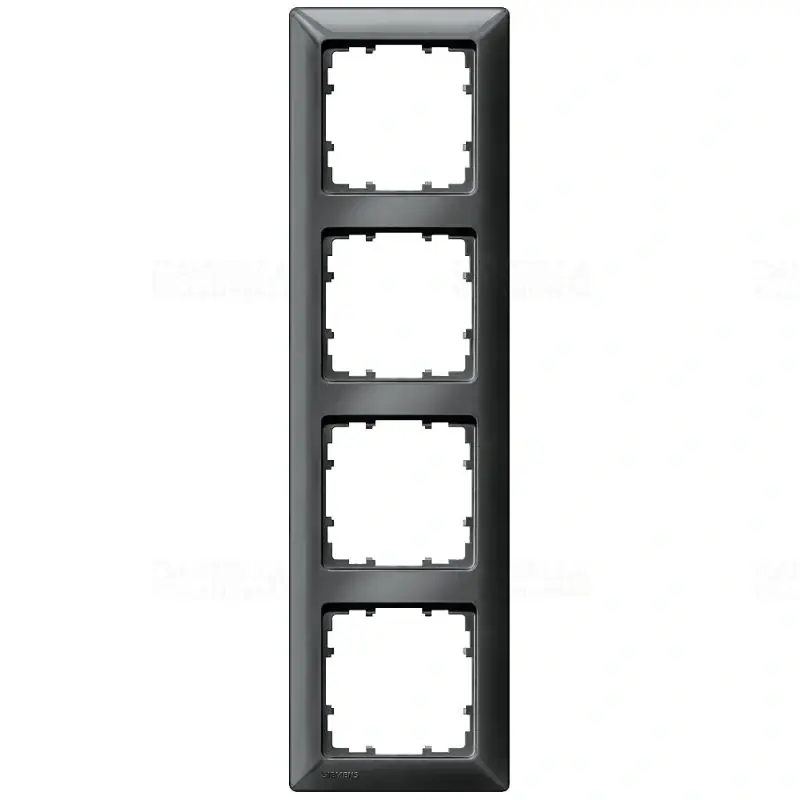 Korlátozott ajánlat Siemens 5TG2554-6 4-es keret, antracit (RAL7016), DELTA line