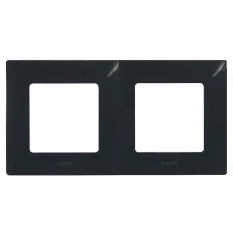 Legrand 397052 Niloé 2-es keret, ónixfekete Rendeld meg most