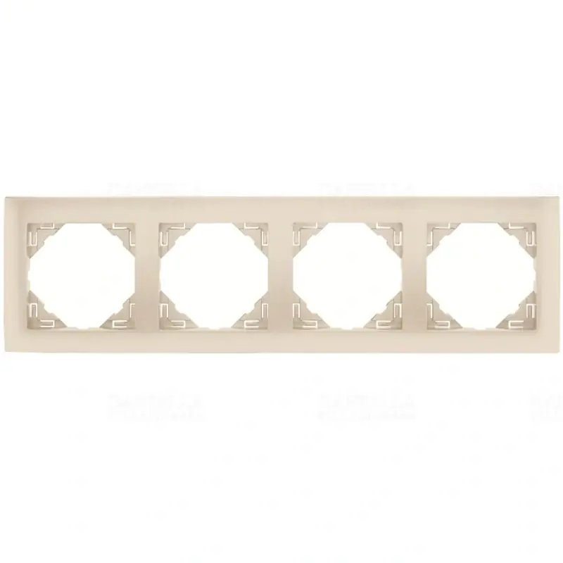 90940 TPE AQUARELLA 4-es keret, gyöngyház, Elko Ep Kiváló minőség