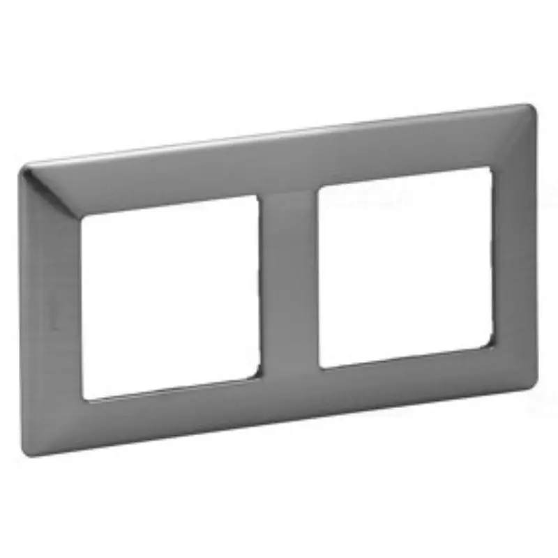 Legrand 754152 Valena Life 2-es keret, tetszőleges, inox dekor Legjobb ár
