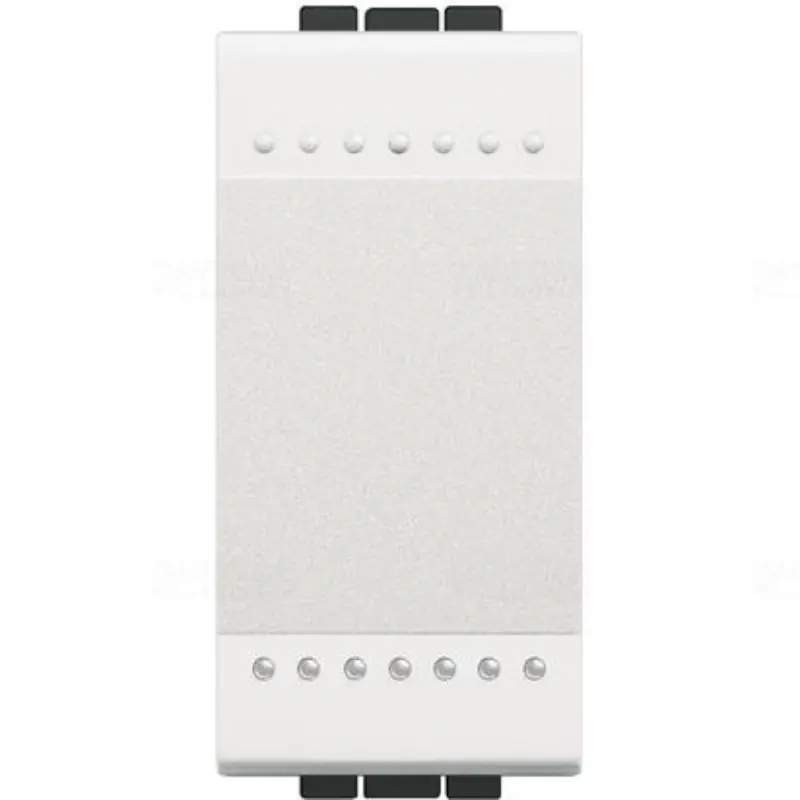 Pénzvisszafizetés BTICINO LL nyomó 10A 1P antracit fehér N4005A