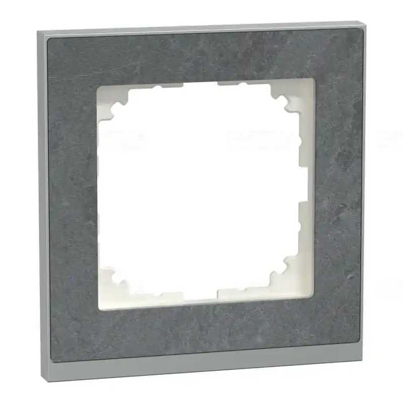 Vedd meg most MERTEN M-Pure egyes keret, pala/alumínium MEG4010-3669 Schneider