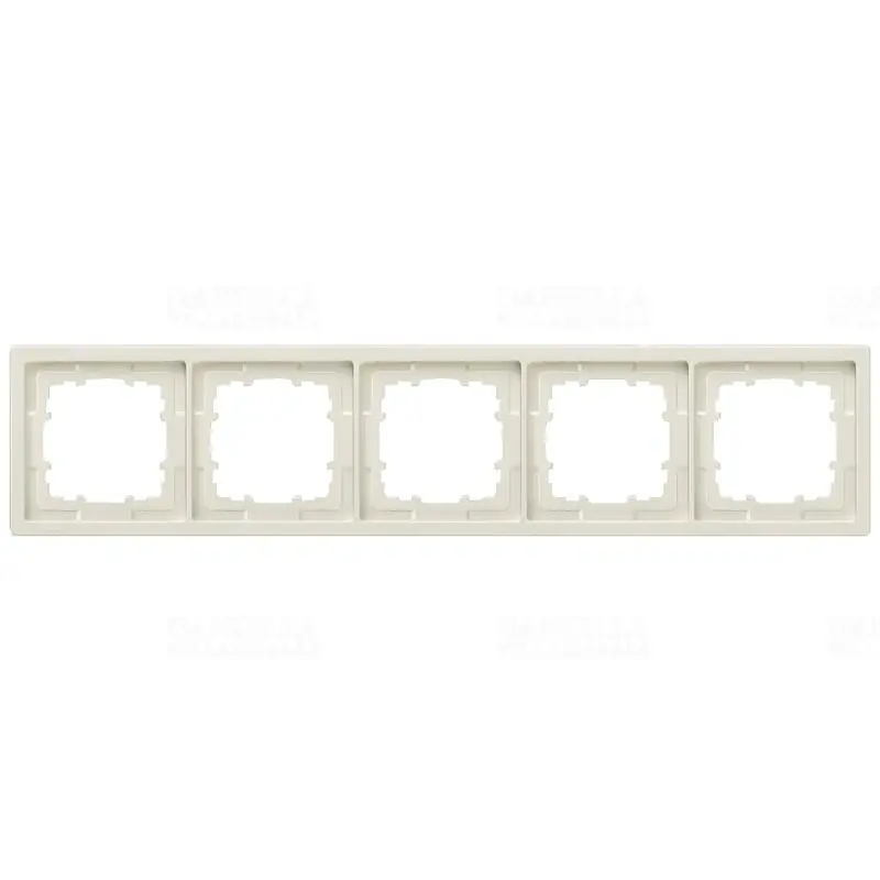 Olcsó Siemens 5TG1325 5-ös keret, titánfehér (RAL9010), DELTA style