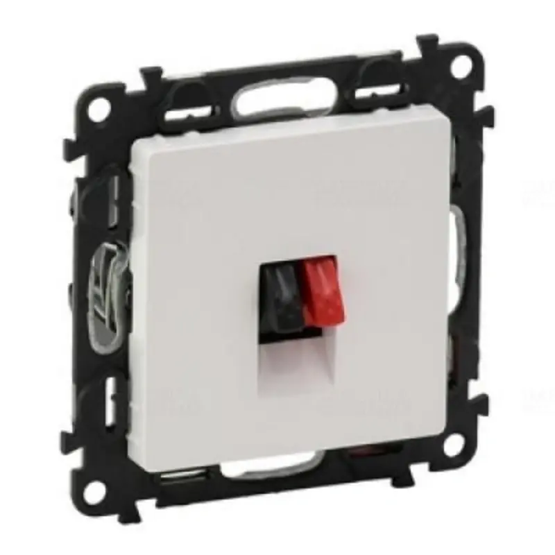 Legrand 753072 Valena InMatic hangszóró-csatlakozóaljzat mechanizmus, 2 kivezetéssel Akció