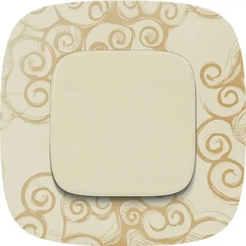 Legrand 754351 Valena Allure 1-es keret, arany dekor Autentikus