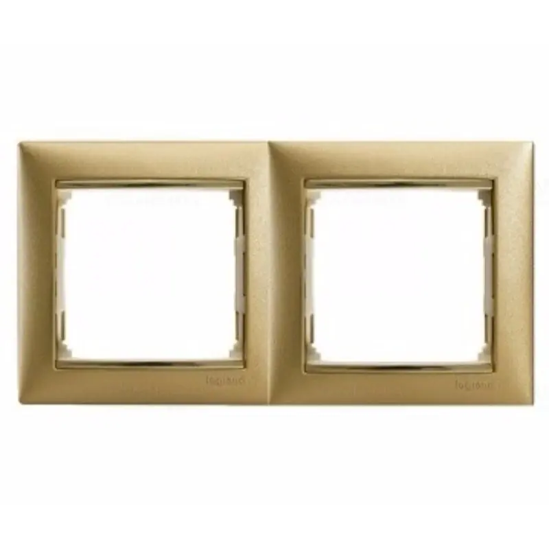 Ingyenes szállítás Legrand 770302 Valena 2-es keret, tetszőleges, matt arany