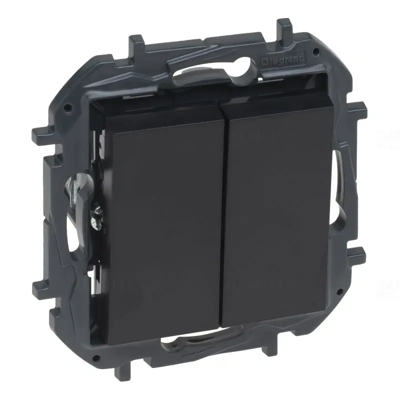 Niloé Step fekete 105 csillárkapcsoló, 10AX 863505B Legrand Pénzvisszafizetés