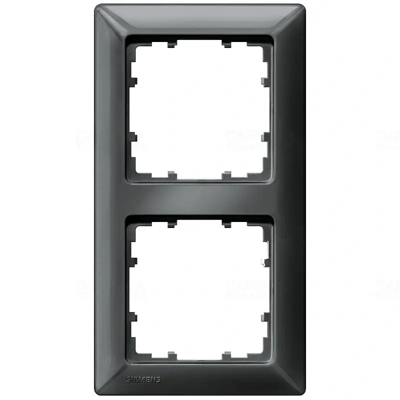 Siemens 5TG2552-6 2-es keret, antracit (RAL7016), DELTA line Népszerű