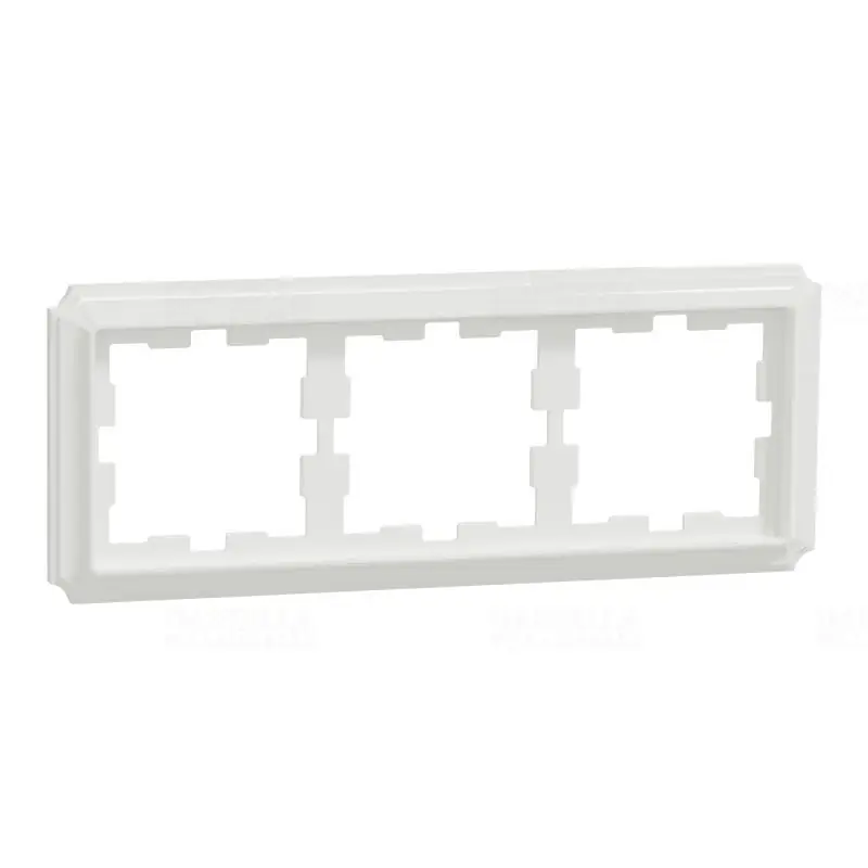 Prémium MERTEN D-Antik hármas keret, lótuszfehér MEG4030-4735 Schneider