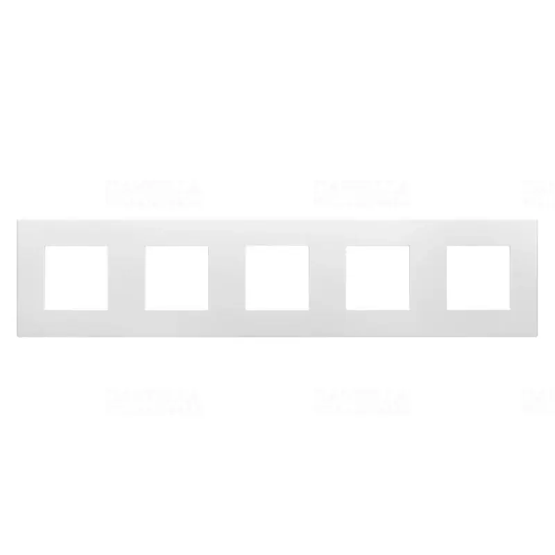 Olcsó DAHLIA fehér keret 5-ös vízszintes/függőleges GW35905AW Gewiss