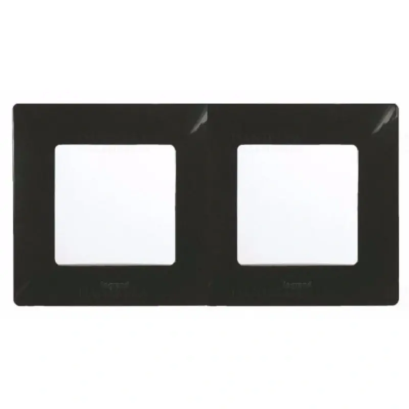 Legrand 397032 Niloé 2-es keret, matt fekete Kiárusítás