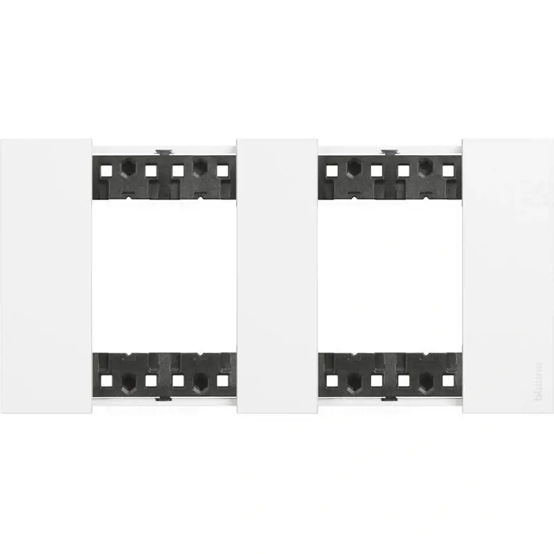 Eredeti BTICINO LivingNOW keret 2+2 modul KW fehér KA4802M2KW