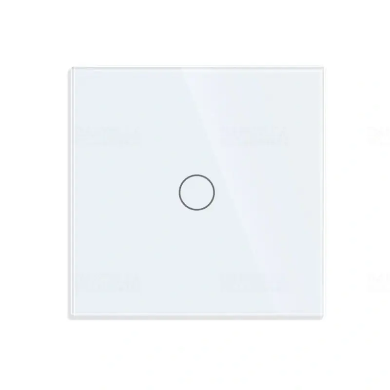 Legjobb ár LUXION Érintőkapcsoló szimpla 500W üveg, fehér, BLISZTERES LXD-ST-101G-W