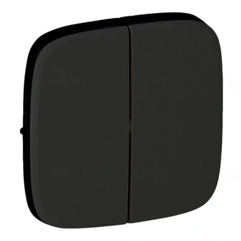 Legrand 755028 Valena Allure kettős billentyű, fekete Biztonságos fizetés