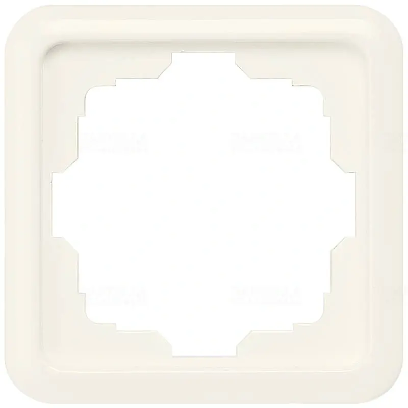 Siemens 5TG1801 1-es keret, titánfehér (RAL9010), DELTA profil Ingyenes szállítás