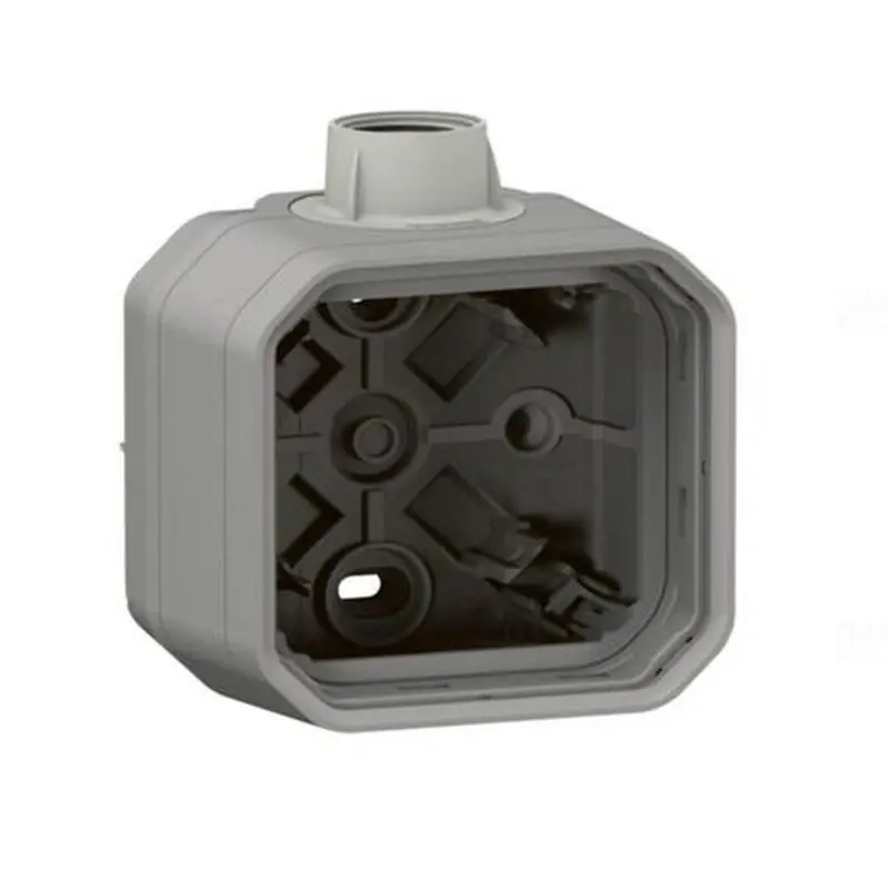 Plexo 55 falon kívüli 1-es doboz, ISO20 tömszelencével, szürke 069656L Legrand Kedvezmény