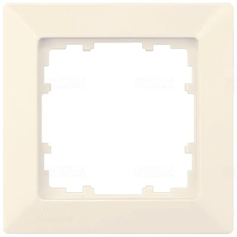 Alacsony ár Siemens 5TG2581-0 1-es keret, krémfehér (RAL1013), DELTA line