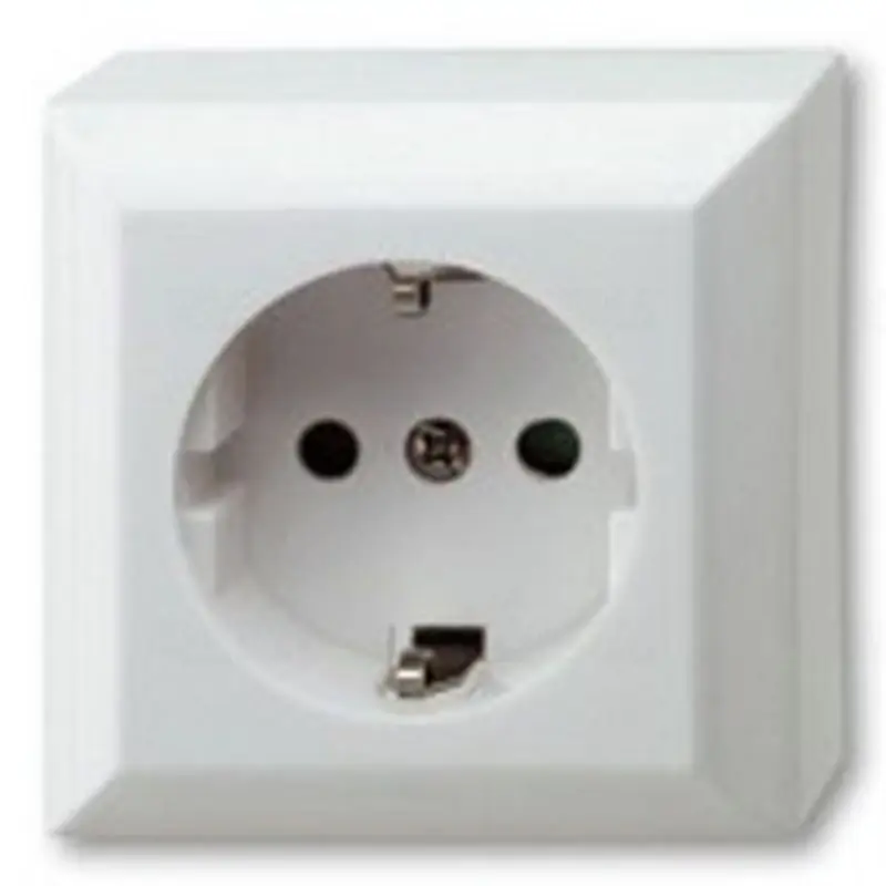 Austin falon kívüli földelt dugaszolóaljzat, fehér 321112 Akció