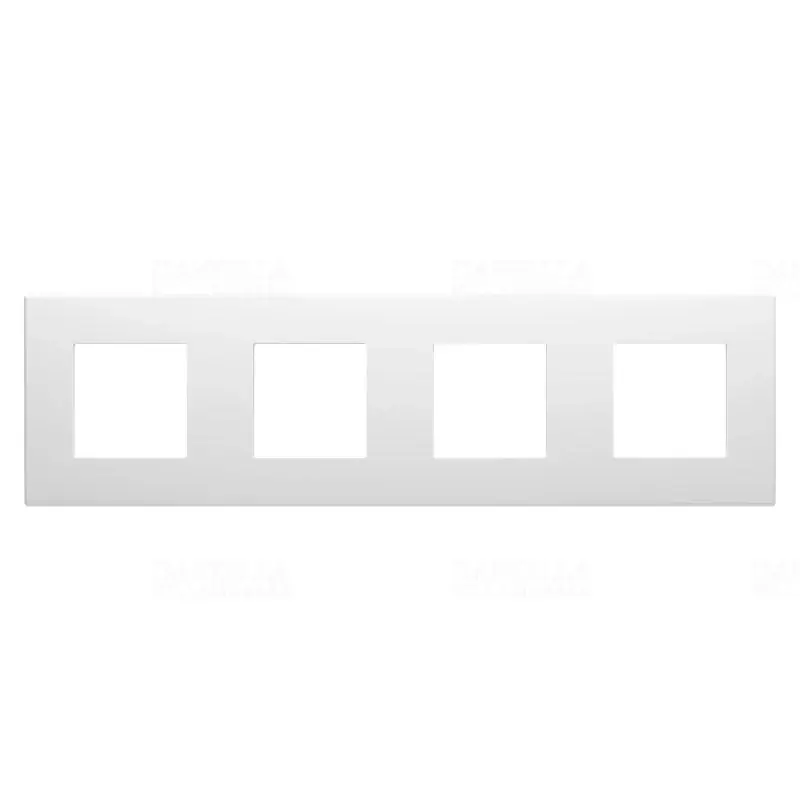 DAHLIA fehér keret 4-es vízszintes/függőleges GW35904AW Gewiss Alacsony ár