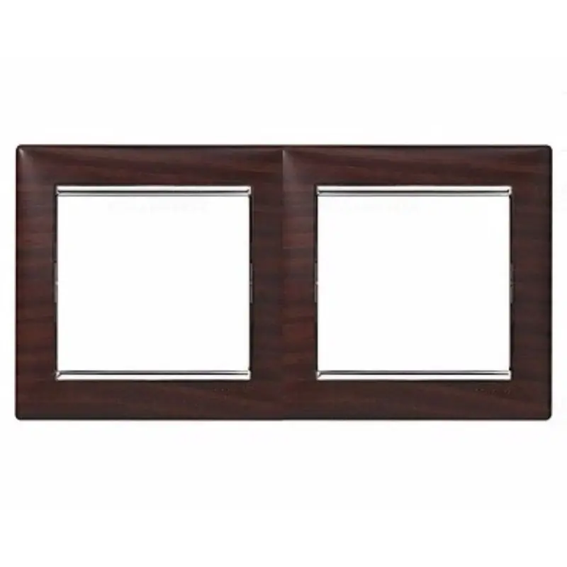 Legrand 770372 Valena 2-es keret, tetszőleges, wenge dekor/ezüst Legjobb ár