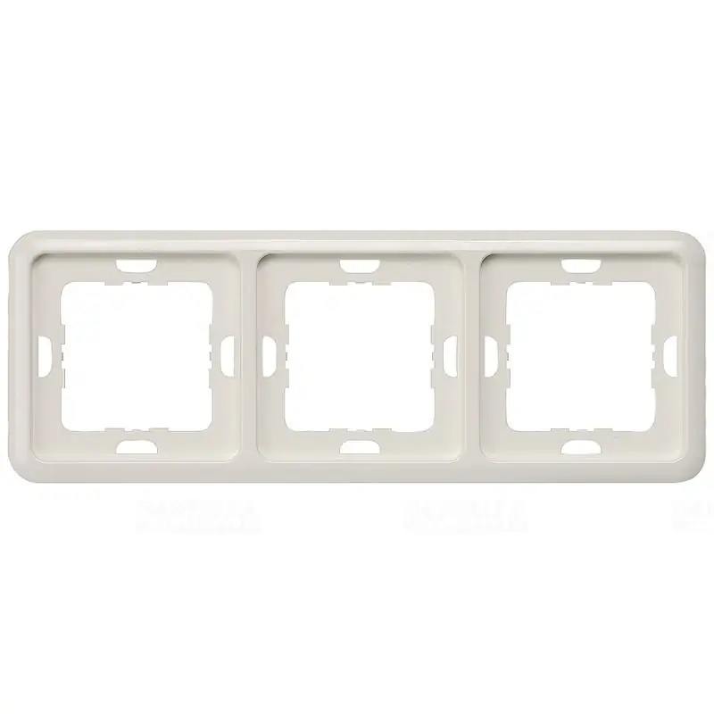 Expressz szállítás Siemens 5TG1813 3-es keret, titánfehér (RAL9010), DELTA profil