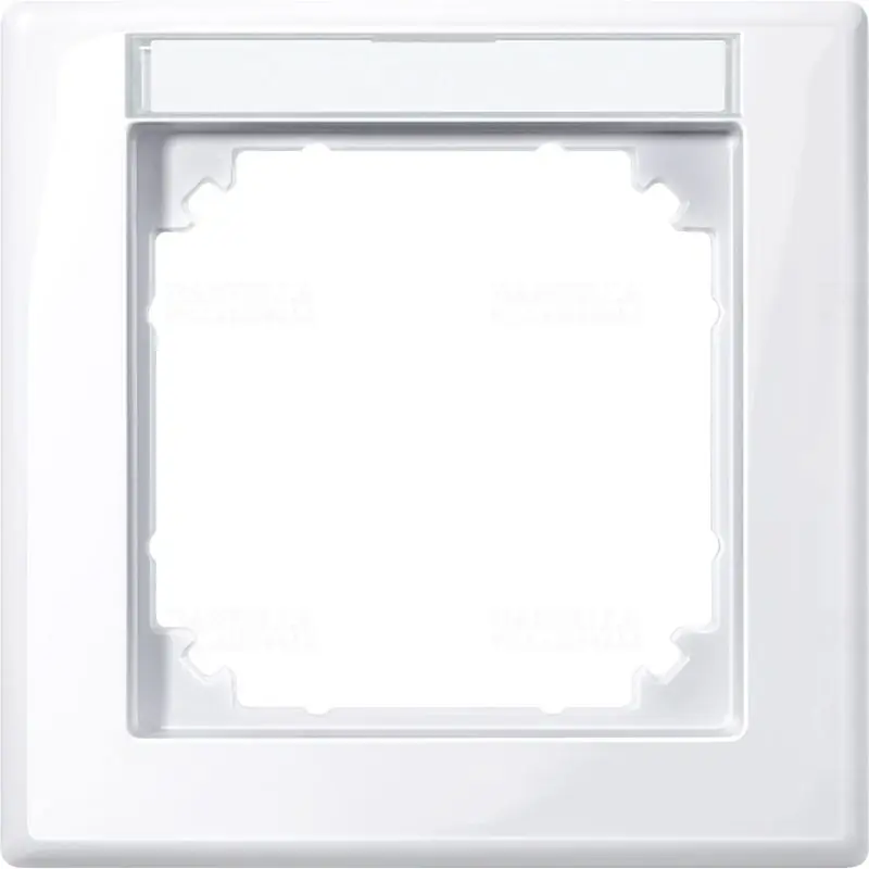 MERTEN M-Smart feliratozható egyes keret, aktív fehér (antibakteriális) 470125 Schneider Népszerű