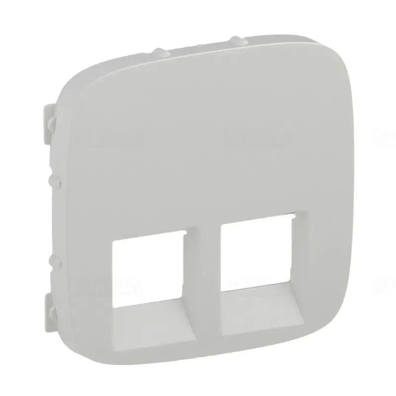 Legrand 755425 Valena Allure 2xRJ11/RJ45 csatlakozóaljzat burkolat, fehér Kedvezmény