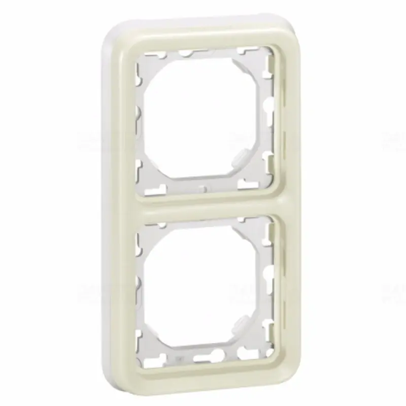 Legrand 069696 Plexo 55 süllyesztett keret 2-es függőleges, fehér Kiváló minőség