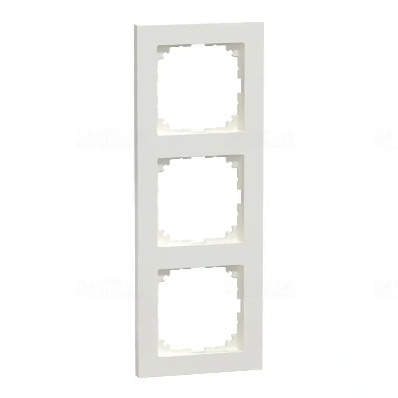 MERTEN M-Pure hármas keret, polárfehér MEG4030-3619 Schneider Autentikus