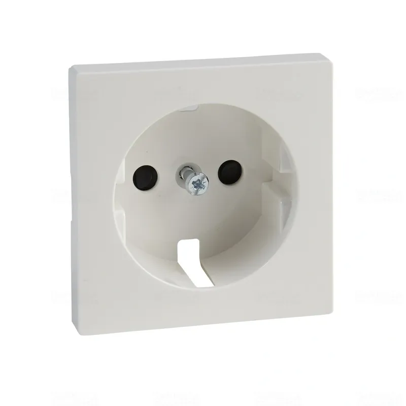 MERTEN SM burkolat 2P+F aljzatokhoz, (GYV) biztonsági zsalus, polárfehér MTN2330-0319 Schneider Kiárusítás