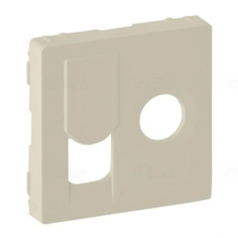 Legrand 754831 Valena Life TV+RJ45 UTP Cat6 aljzathoz burkolat, elefántcsont Népszerű