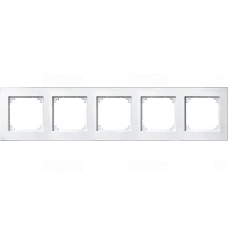 Utolsó esély MERTEN M-Plan ötös keret, mattfehér 486519 Schneider