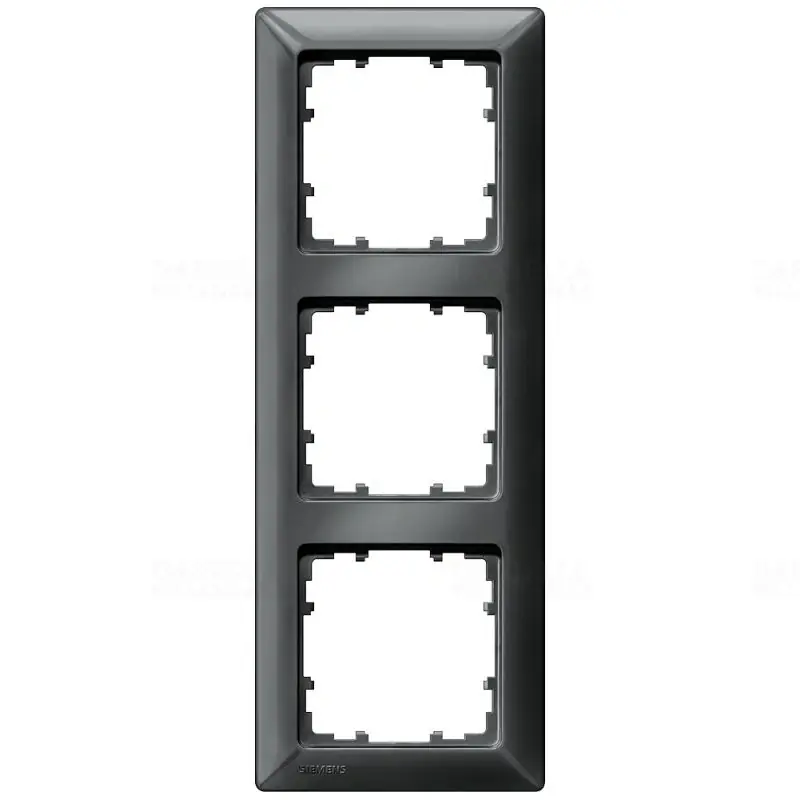 Siemens 5TG2553-6 3-as keret, antracit (RAL7016), DELTA line Expressz szállítás