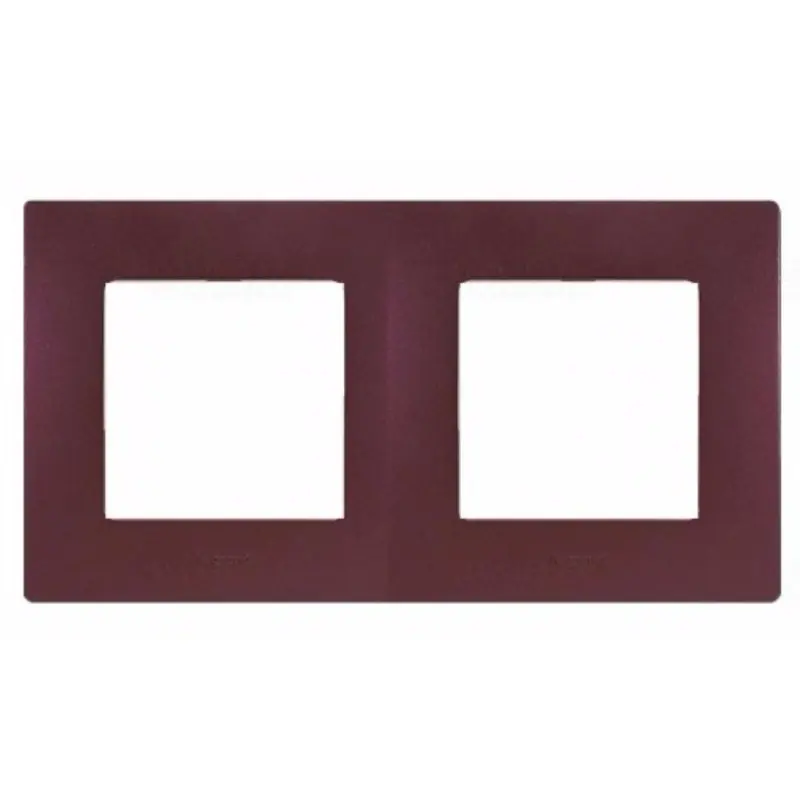 Legrand 397082 Niloé 2-es keret, padlizsán lila Olcsó