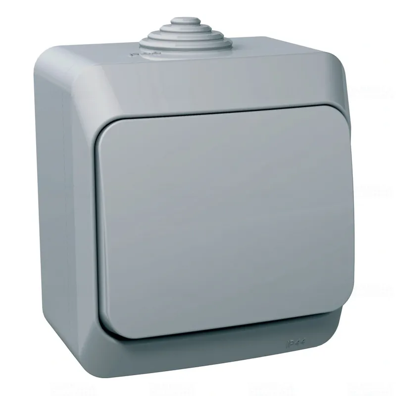 Pdk 2.4-106 CEDAR PLUS Váltókapcsoló, IP44, szürke WDE000660 Schneider Pénzvisszafizetés