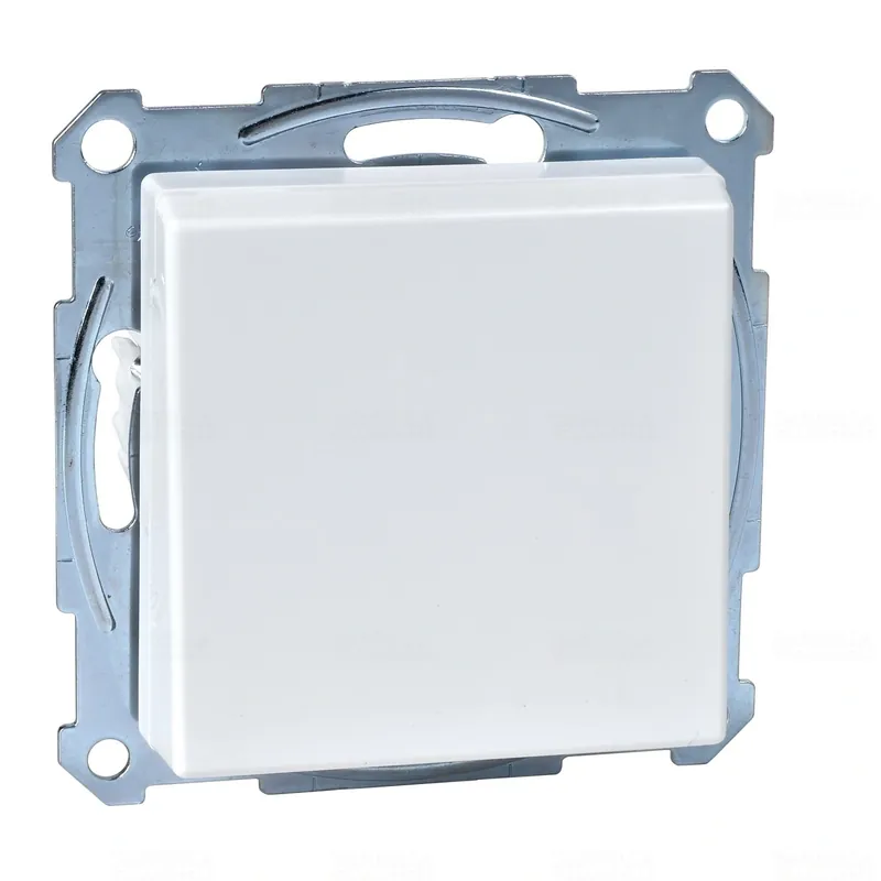 Olcsó MERTEN 2P+F csatlakozóaljzat (GYV) biztonsági zsalus, csapófedéllel, rugós bekötés, 16A, System-M, polár fehérMTN2310-0319 Schneider