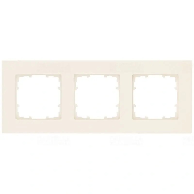 Kedvezmény Siemens 5TG1113-3 3-as keret, krémfehér (RAL1013), DELTA miro