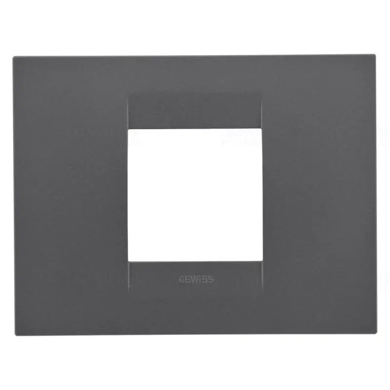 Chorus GEO matt fekete 1-es keret (2 modul) GW16402VN Gewiss Legjobb ár