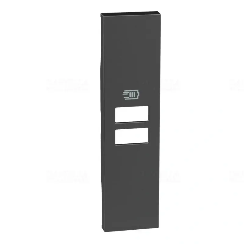 BTICINO LivingNow burkolat 1m fekete 2xUSB KG13C Kiárusítás