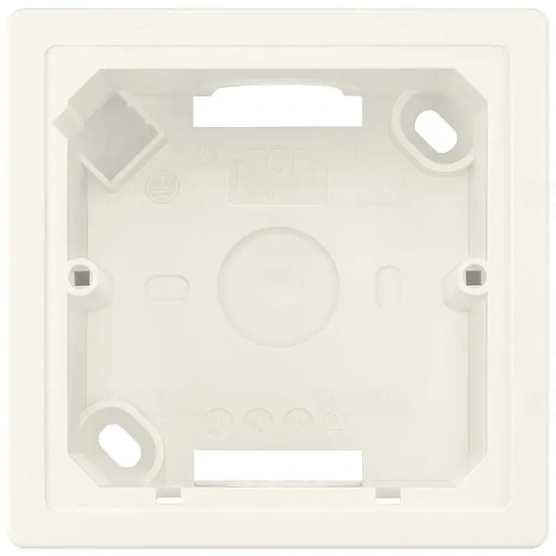 Siemens 5TG2861 1-es kiemelő keret, krémfehér (RAL1013), DELTA line Gyors szállítás
