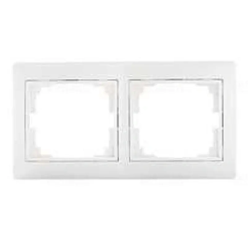 DOMO 01-1470-002 fehér kettes keret vízszintes Kanlux 24763 Eredeti