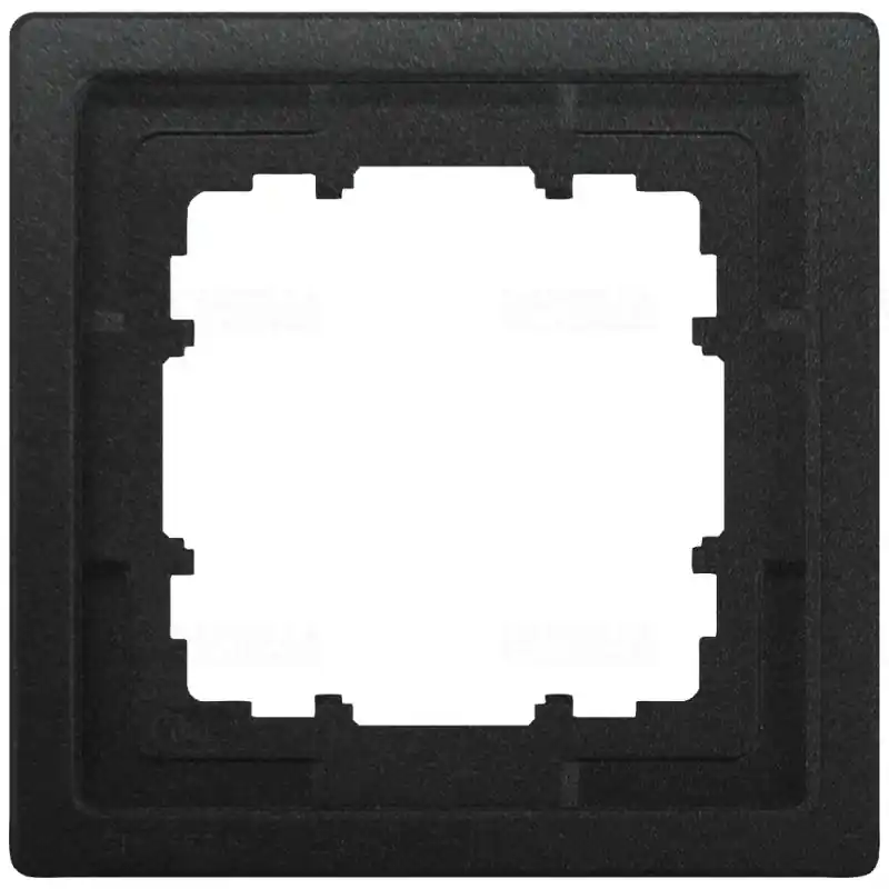 Biztonságos fizetés Siemens 5TG1321-0AC 1-es keret, Antracite Cosso (RAL7016), DELTA style