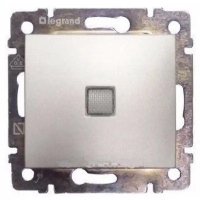 Ajánlat Legrand 770126 Valena váltókapcsoló jelzőfénnyel, alumínium
